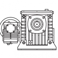 Планетарно-червячные редукторы ПЧ2-40/63, ПЧ2-40/80